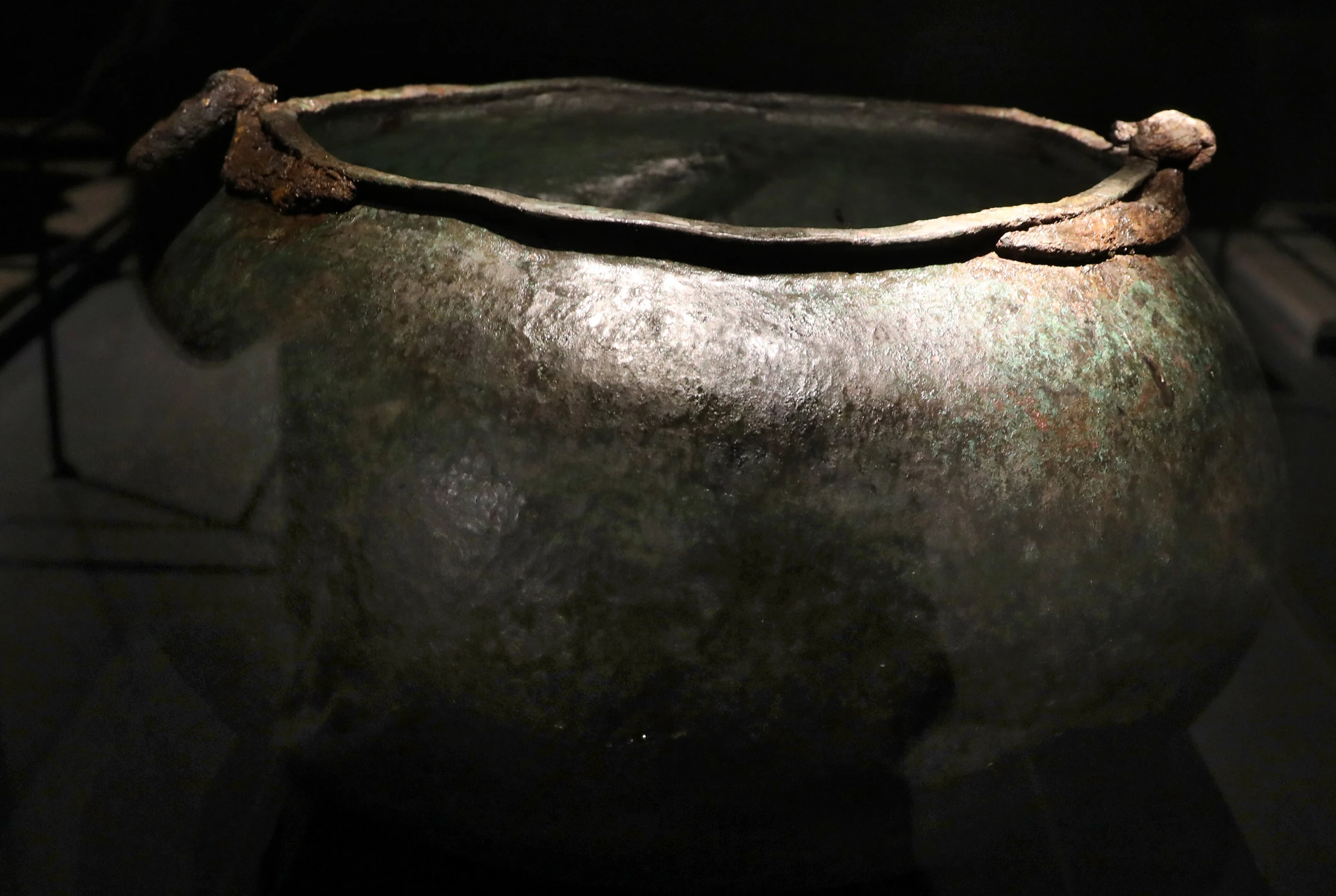 An Urartian bronze cauldron from Ayanis.