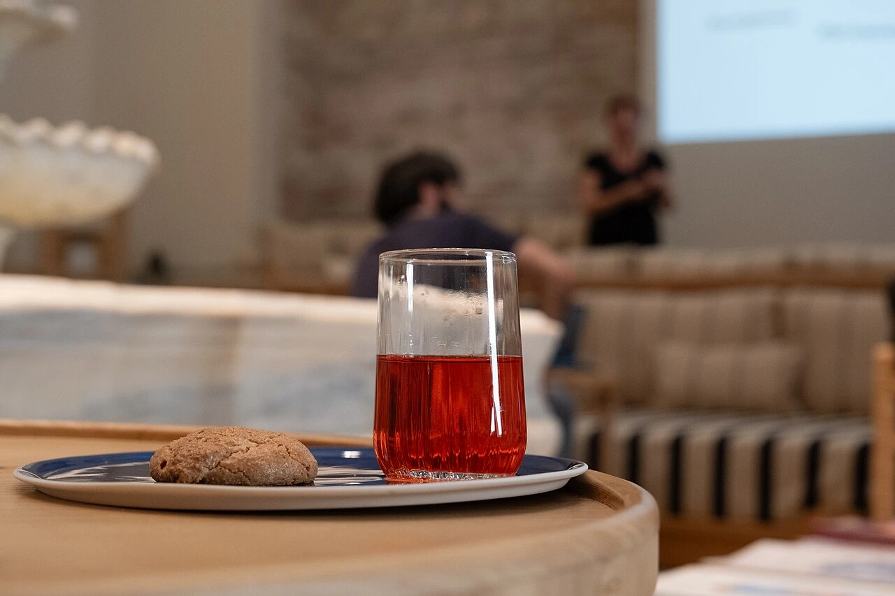 Sherbet, a present-day serving in Zeyrek.