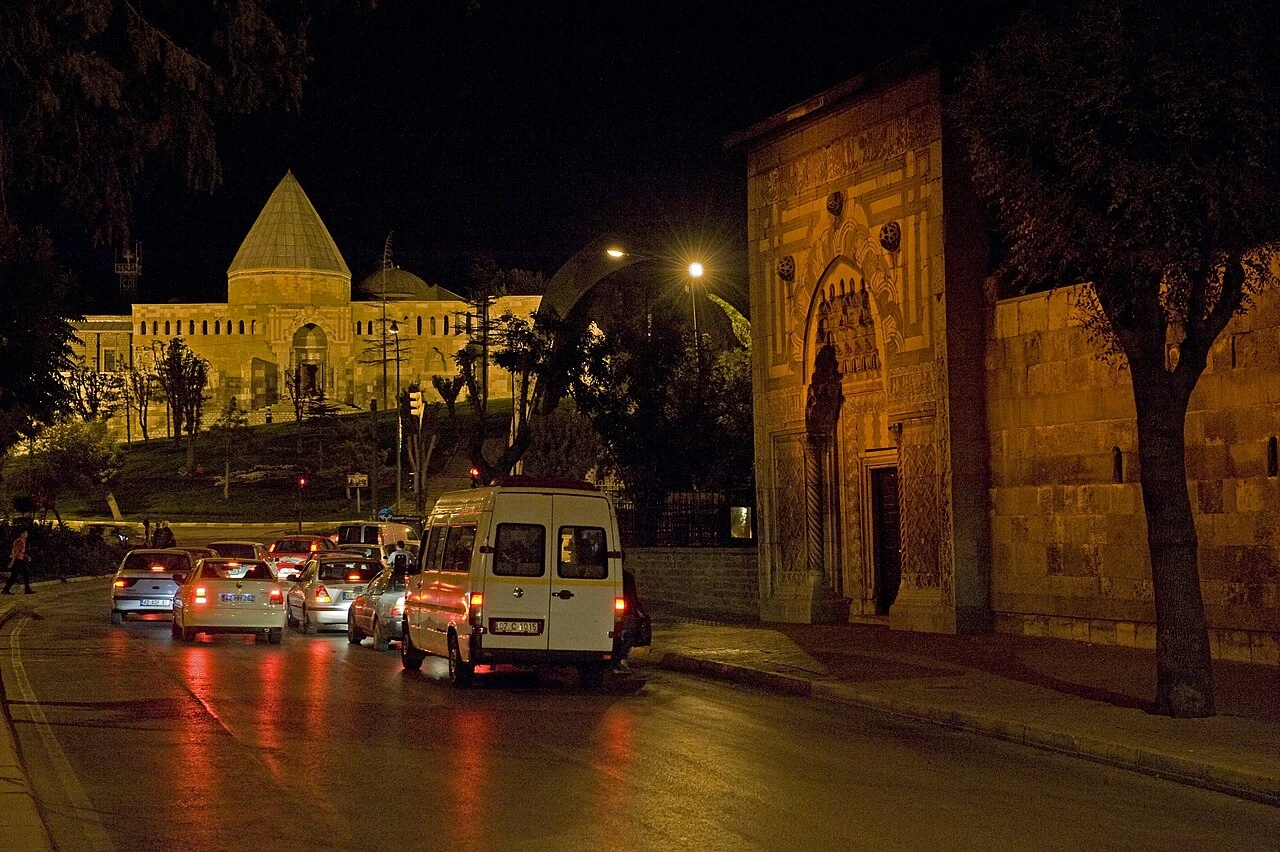 Alaeddin Mosque in Konya, Seljuk heritage.