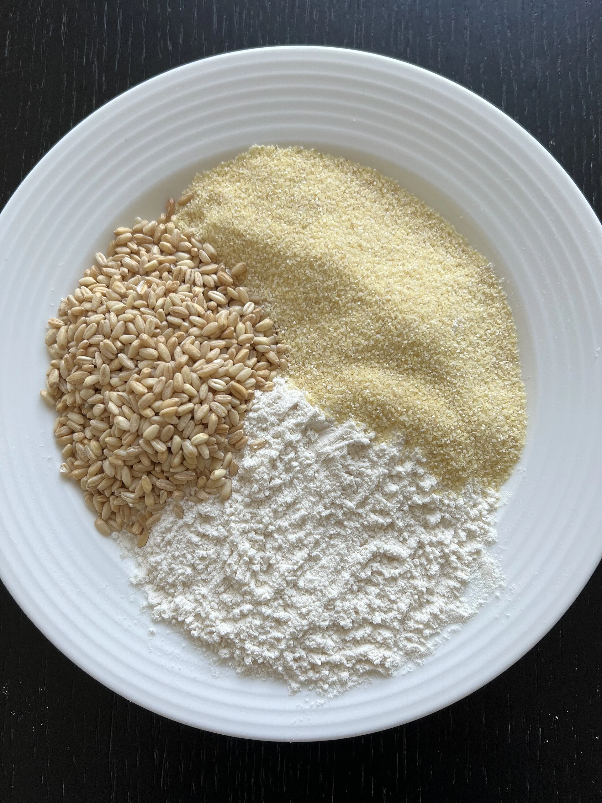 Wheat, flour and semolina; modern grain ingredients.