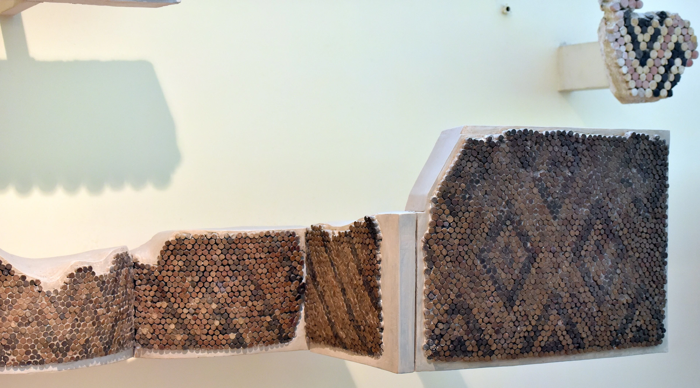 Stone cone mosaic panels from Uruk.