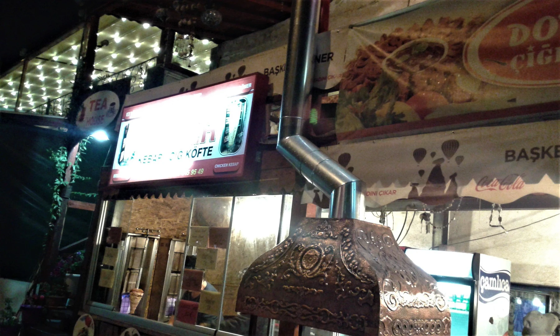 Başkent Döner & Çiğköfte storefront in Göreme
