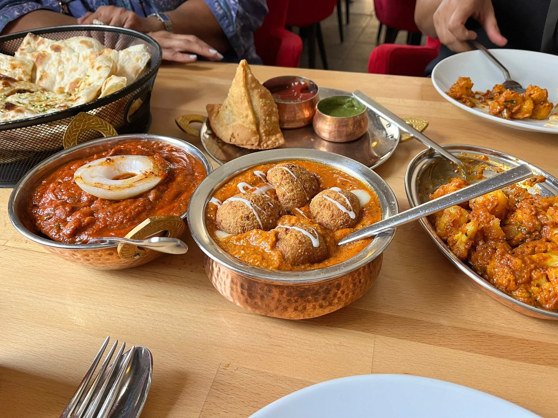 Namaste India — Indian dishes served at Namaste India