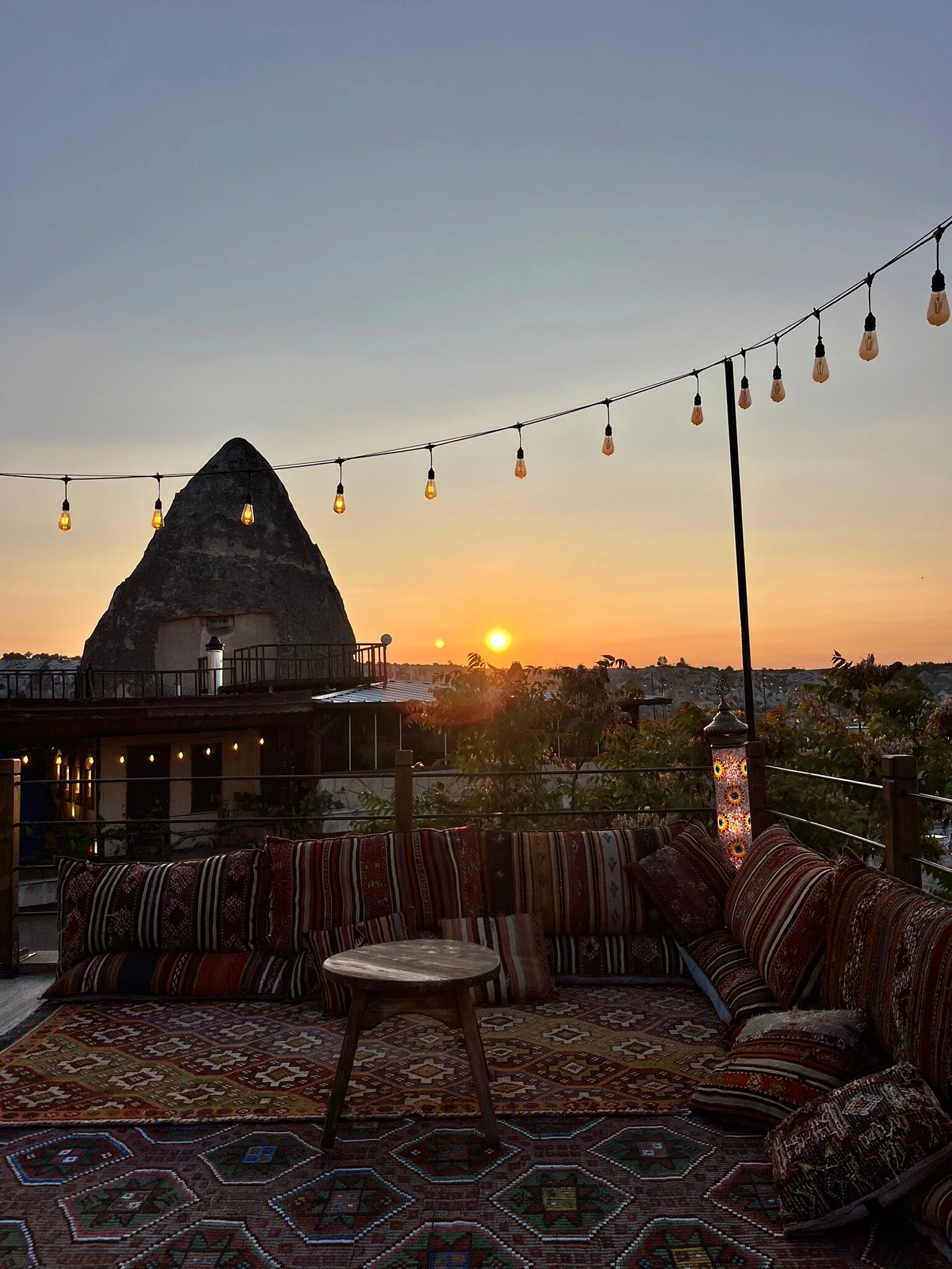Sky Cappadocia Rooftop & Restaurant in Göreme — rooftop terrace