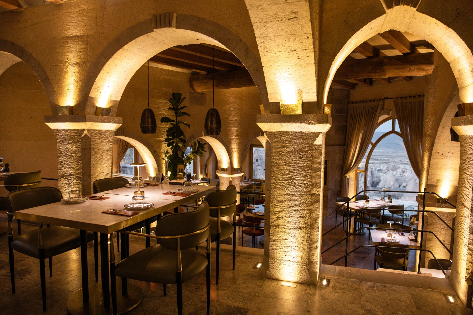 Mill Italy Restaurant in Uçhisar — dining room
