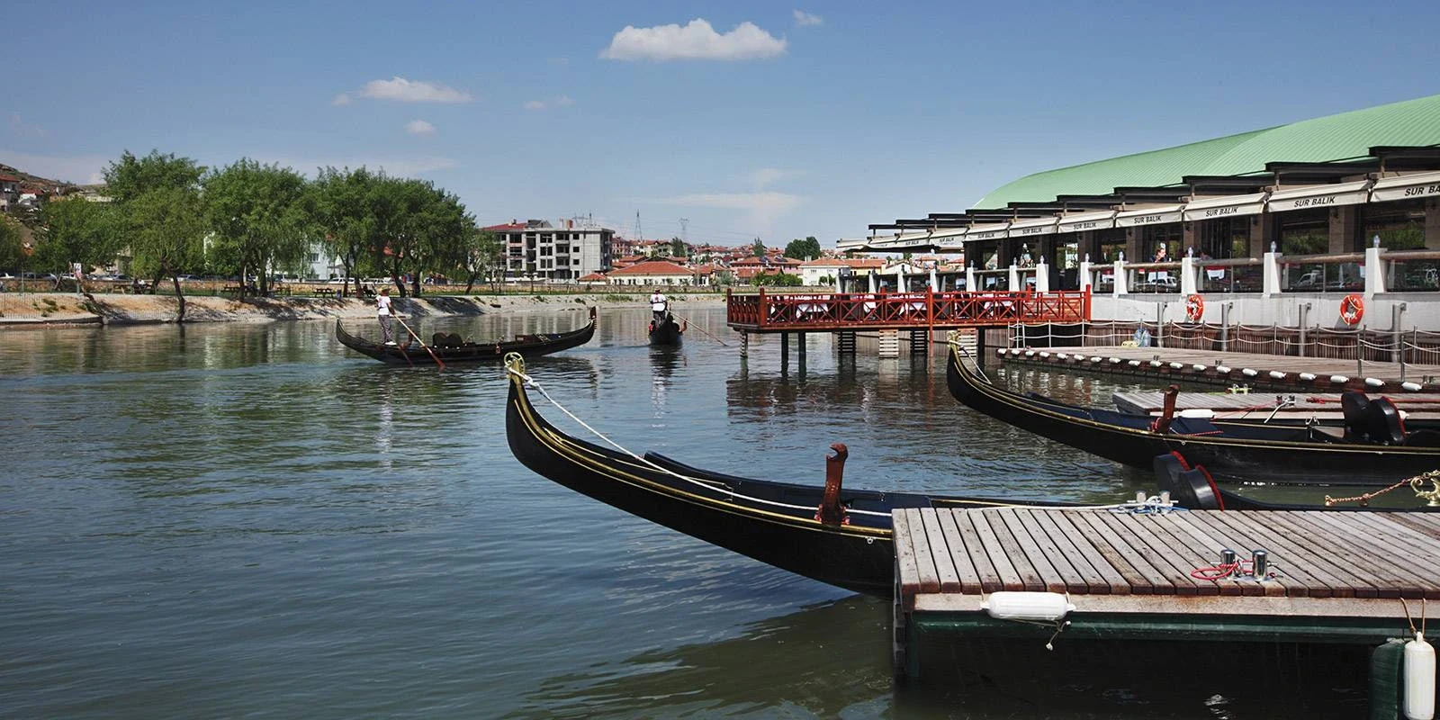 Sur Balık Restaurant in Avanos — riverside restaurant and Kızılırmak view