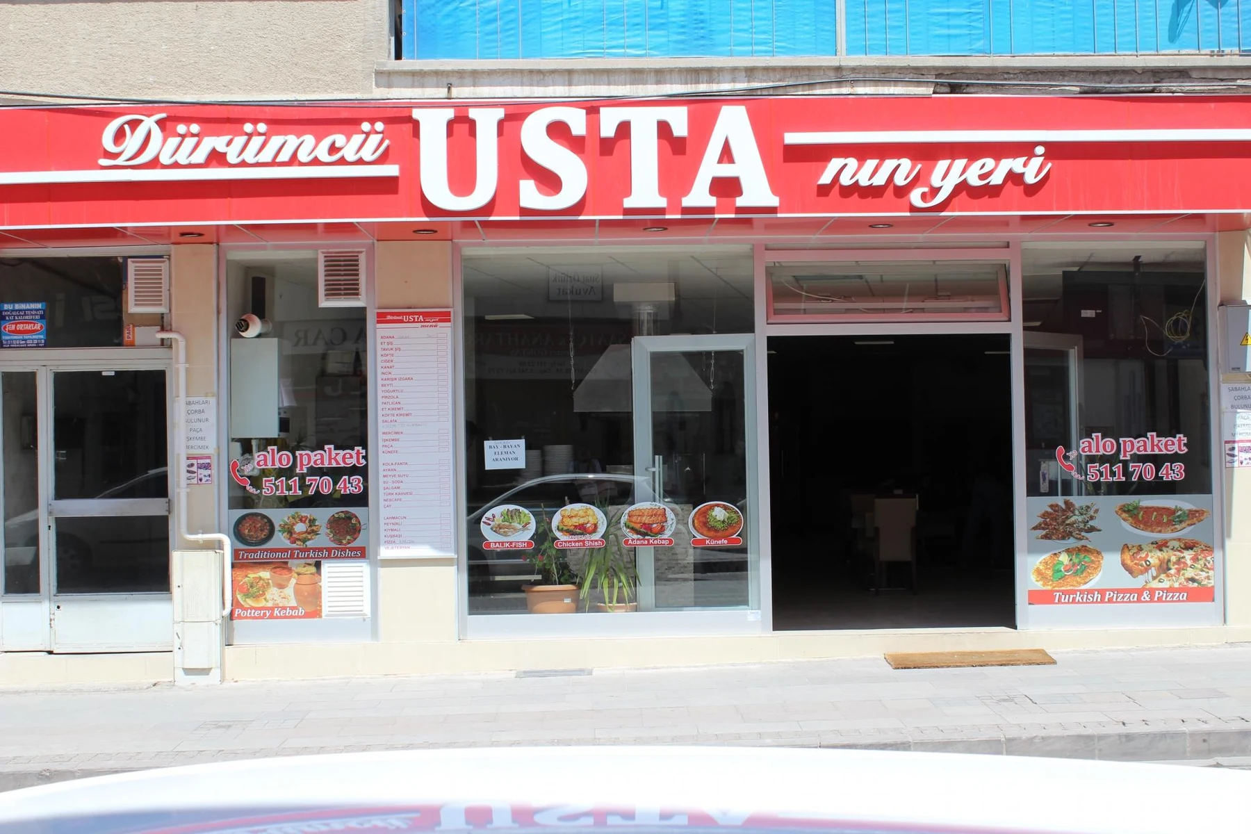 Dürümcü Ustanın Yeri storefront in Avanos