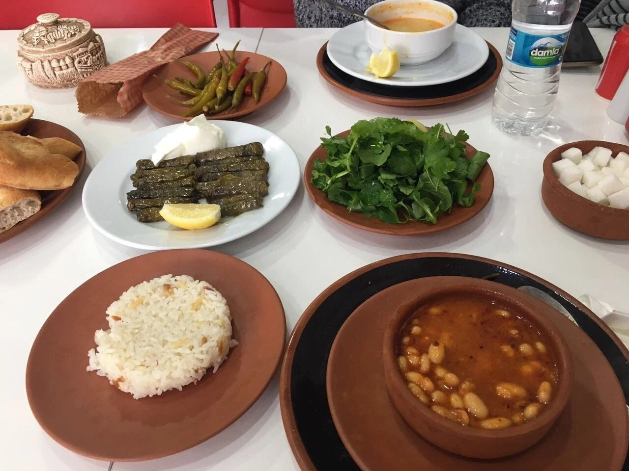 Gönül Sofrası in Avanos — traditional dishes served at the restaurant